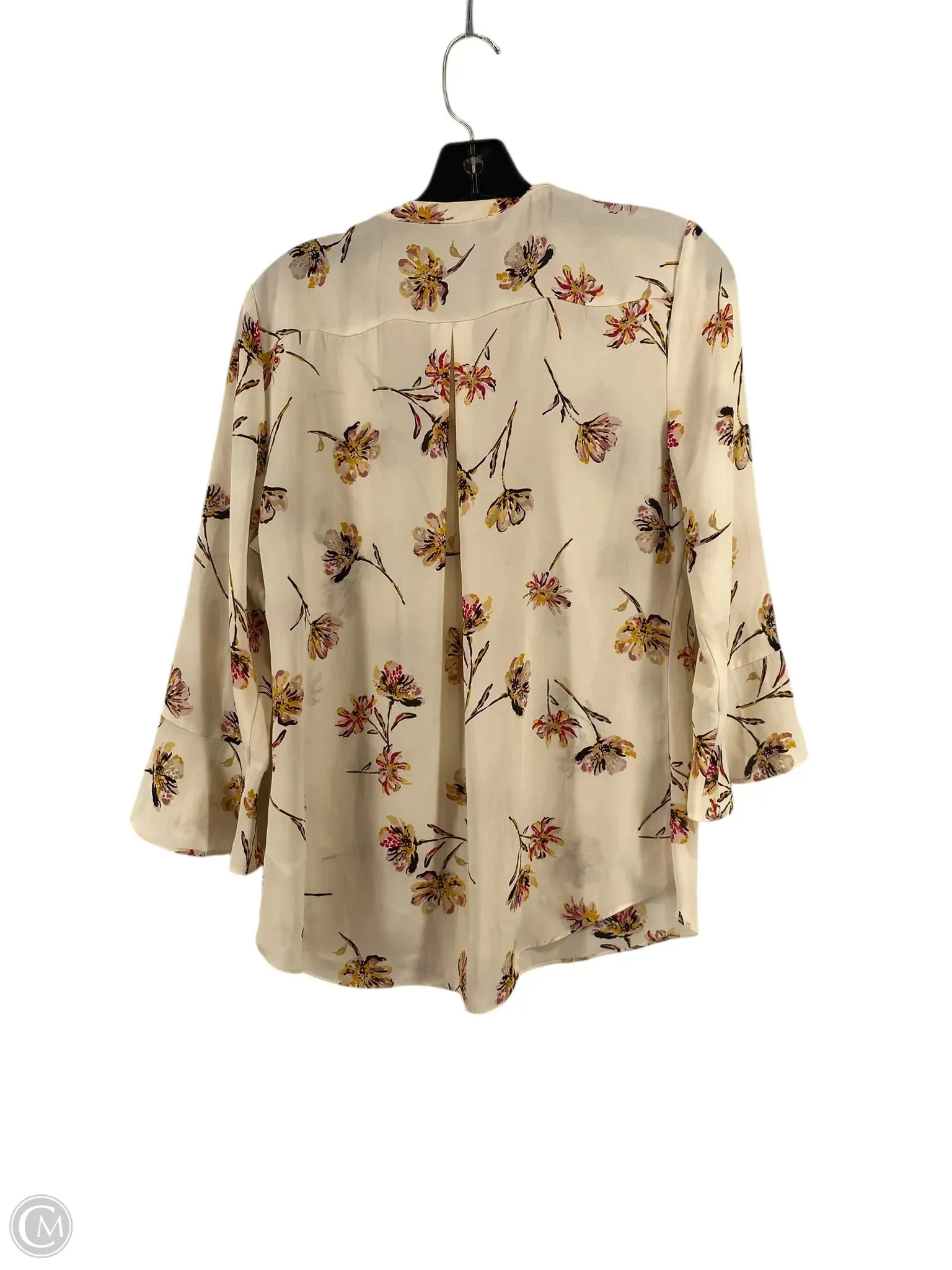 Top Long Sleeve By Maurices In White, Size: M