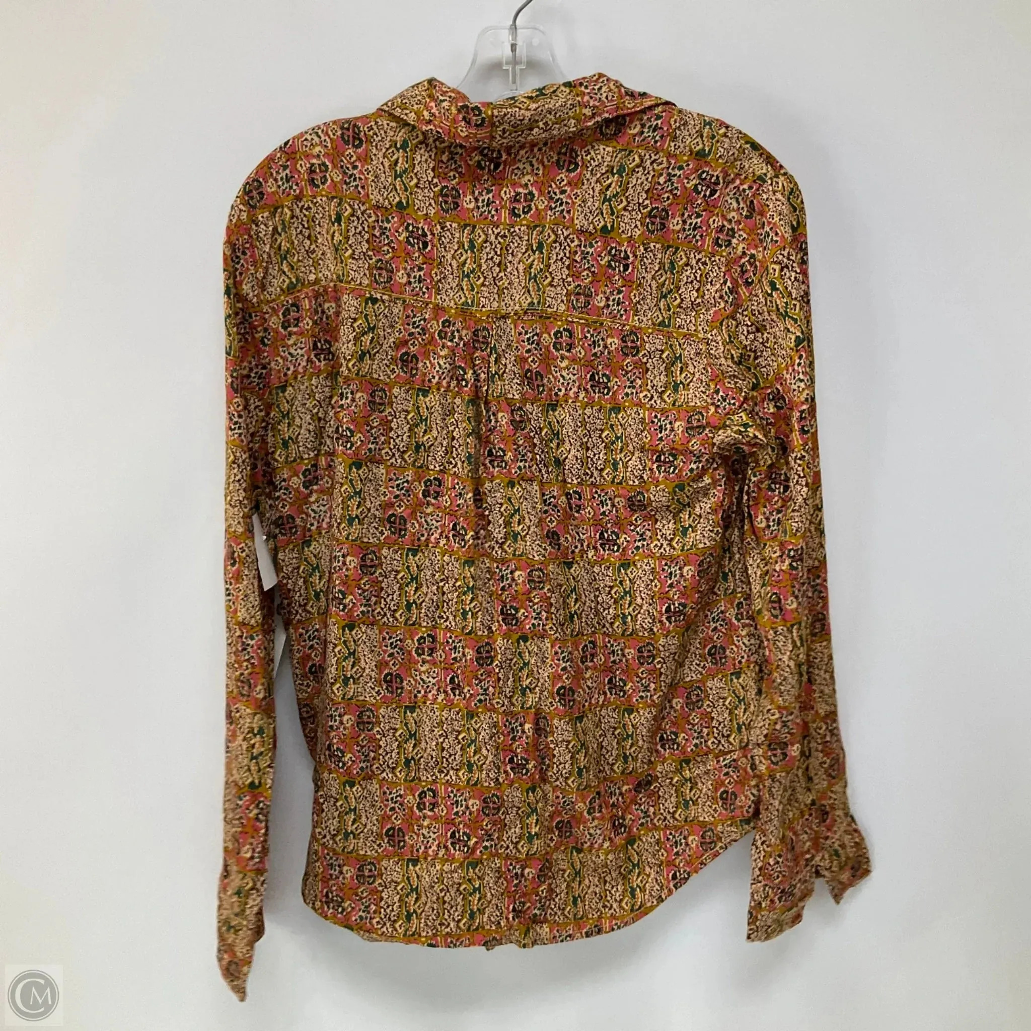 Top Long Sleeve By Pilcro In Multi-colored, Size: S