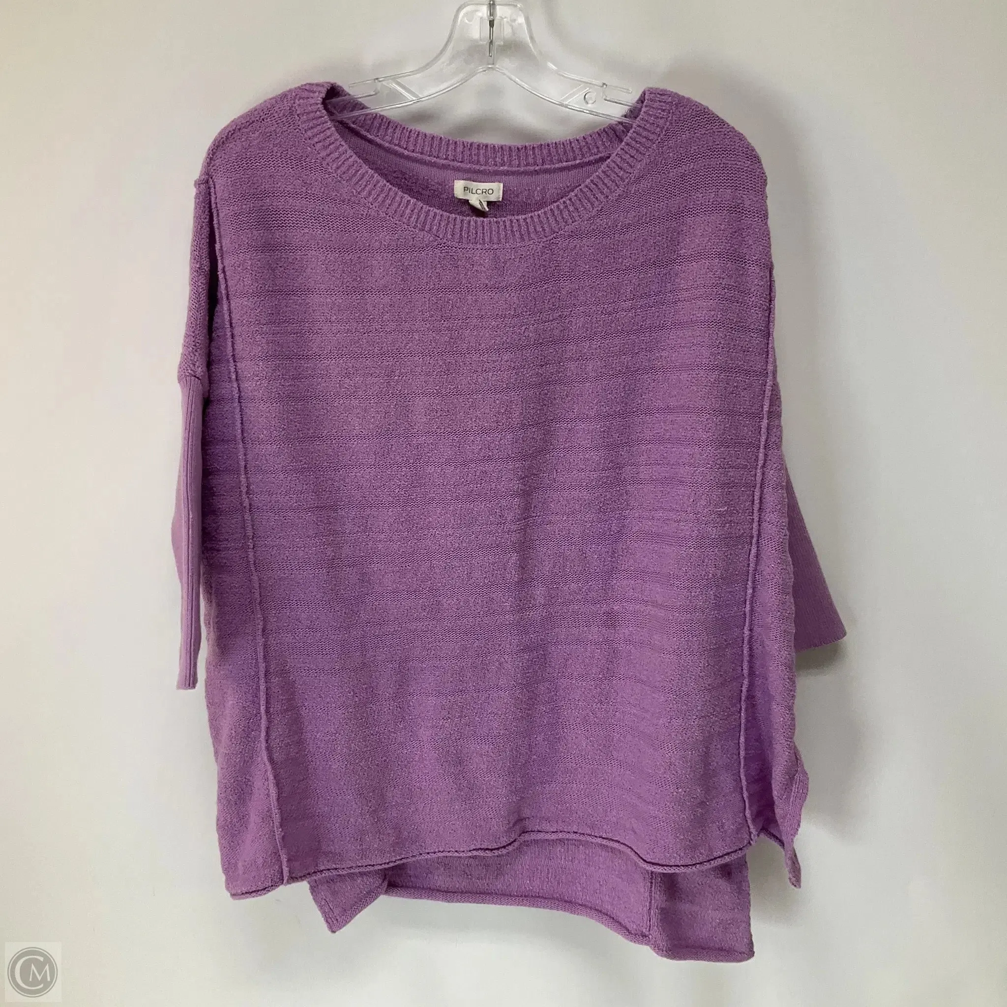 Top Long Sleeve By Pilcro In Purple, Size: Xs