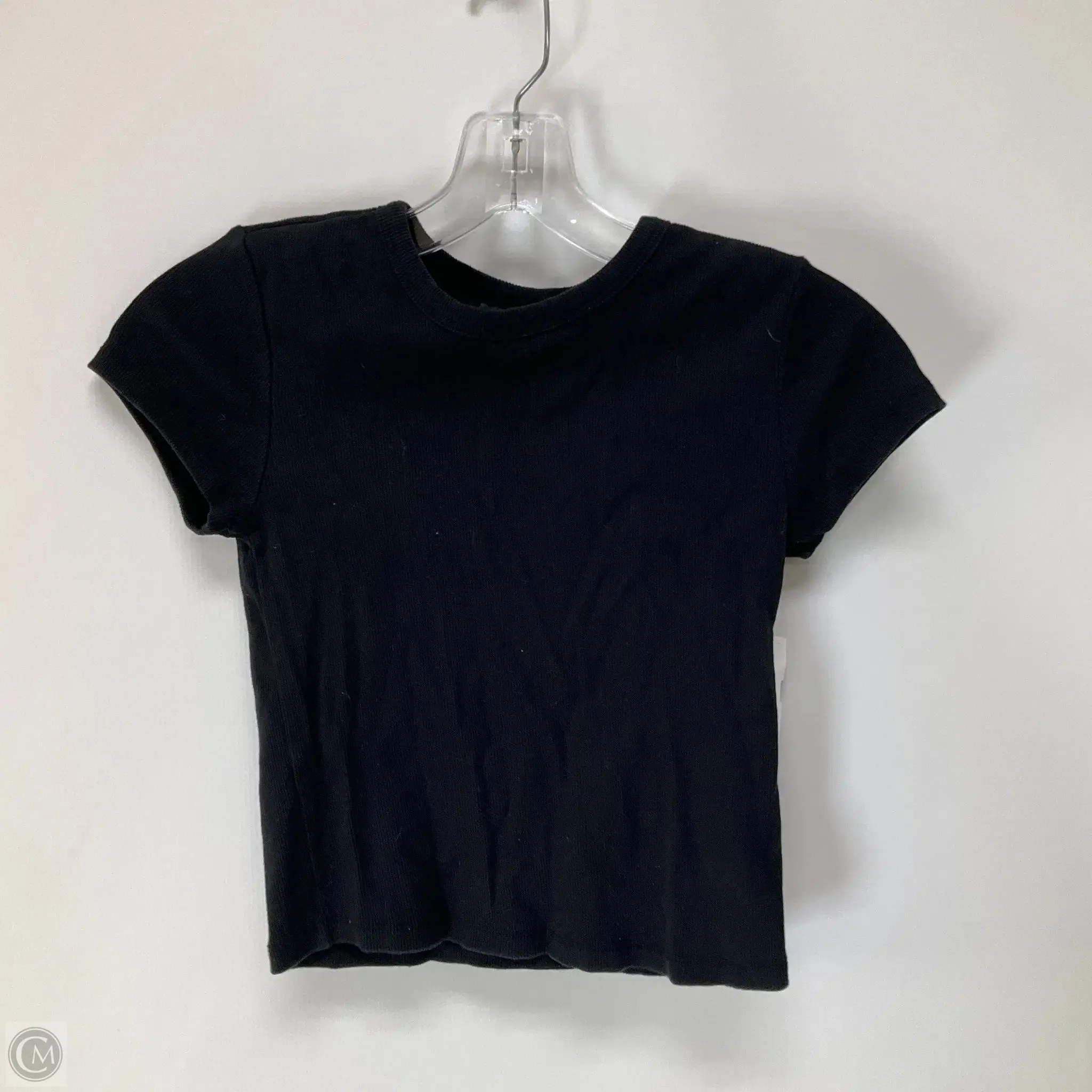 Top Short Sleeve Basic By Maeve In Black, Size: S