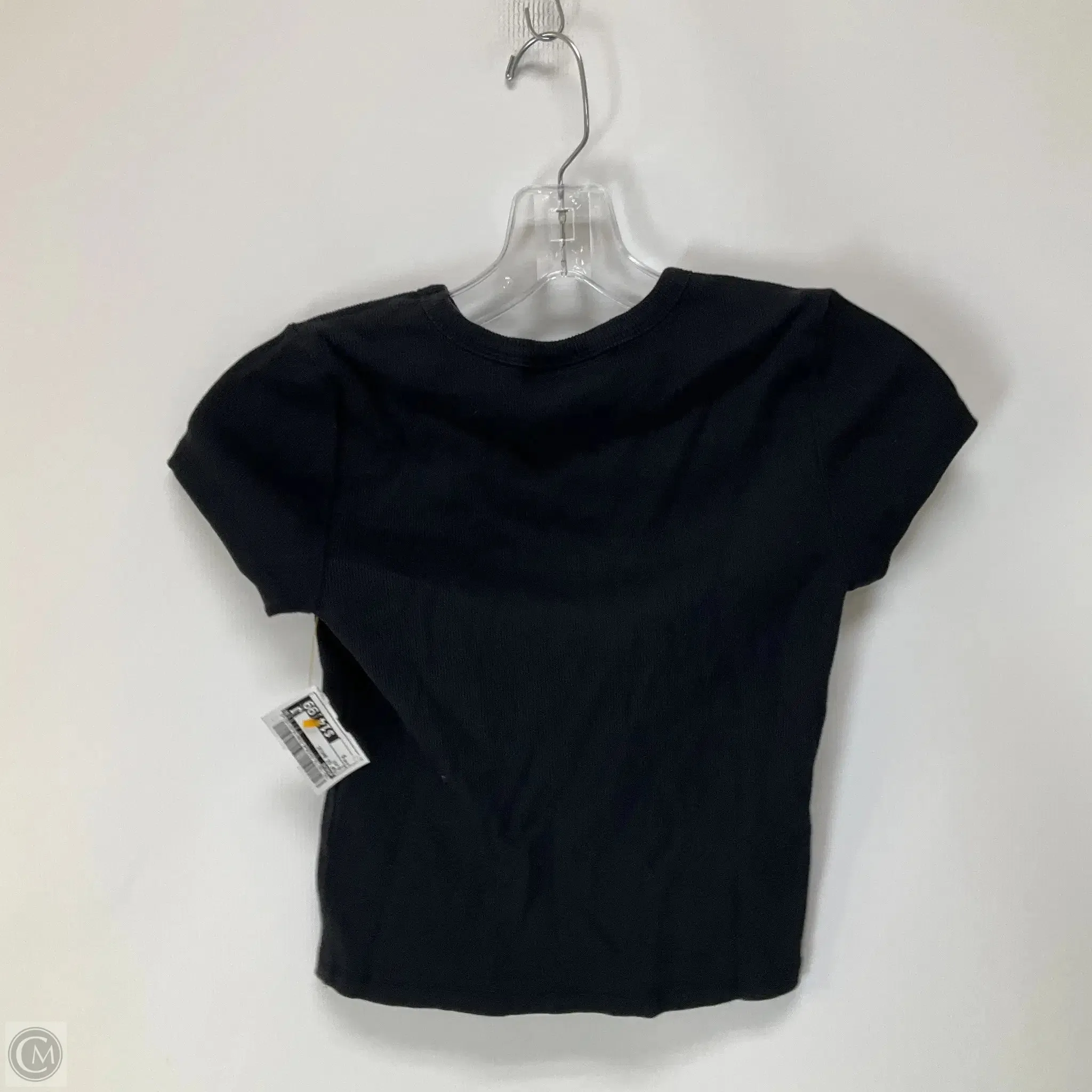 Top Short Sleeve Basic By Maeve In Black, Size: S