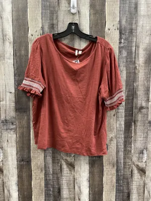 Top Short Sleeve By Cato  Size: Xl