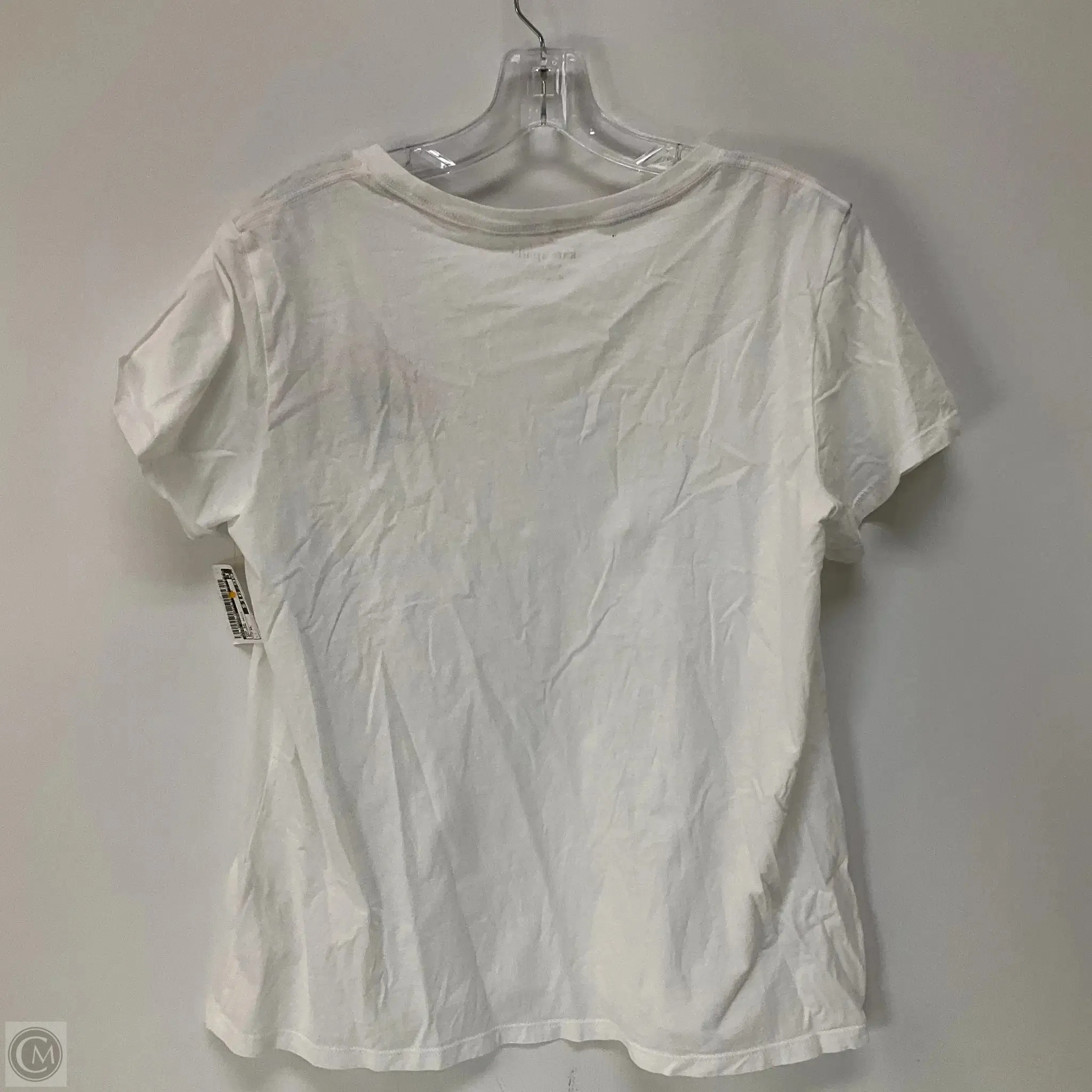 Top Short Sleeve By Kate Spade In Rainbow Print, Size: Xl