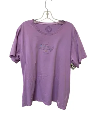 Top Short Sleeve By Life Is Good  Size: 2x