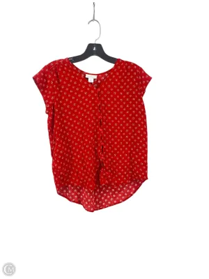 Top Short Sleeve By Liz Claiborne  Size: S