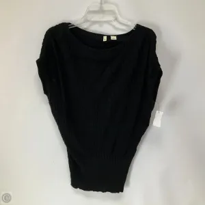 Top Short Sleeve By Moth In Black, Size: S