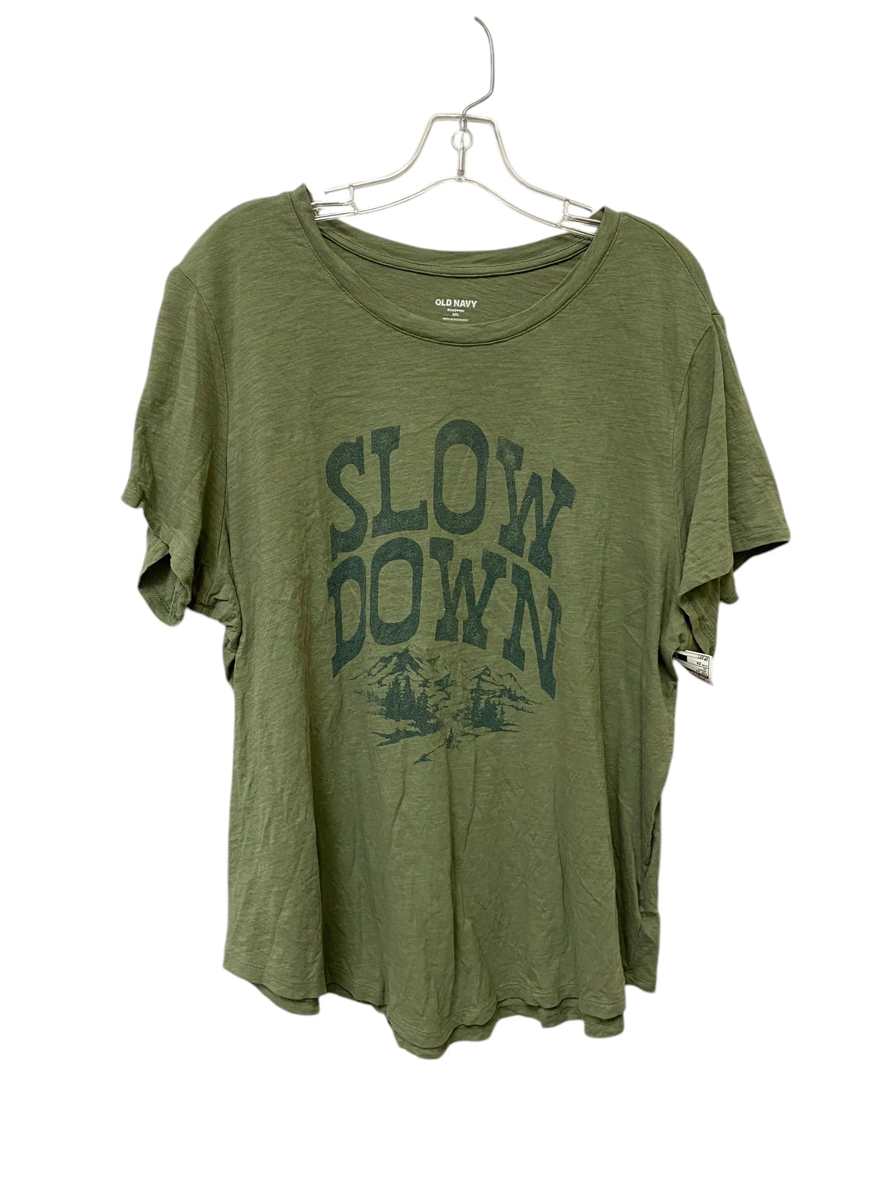 Top Short Sleeve By Old Navy  Size: 2x