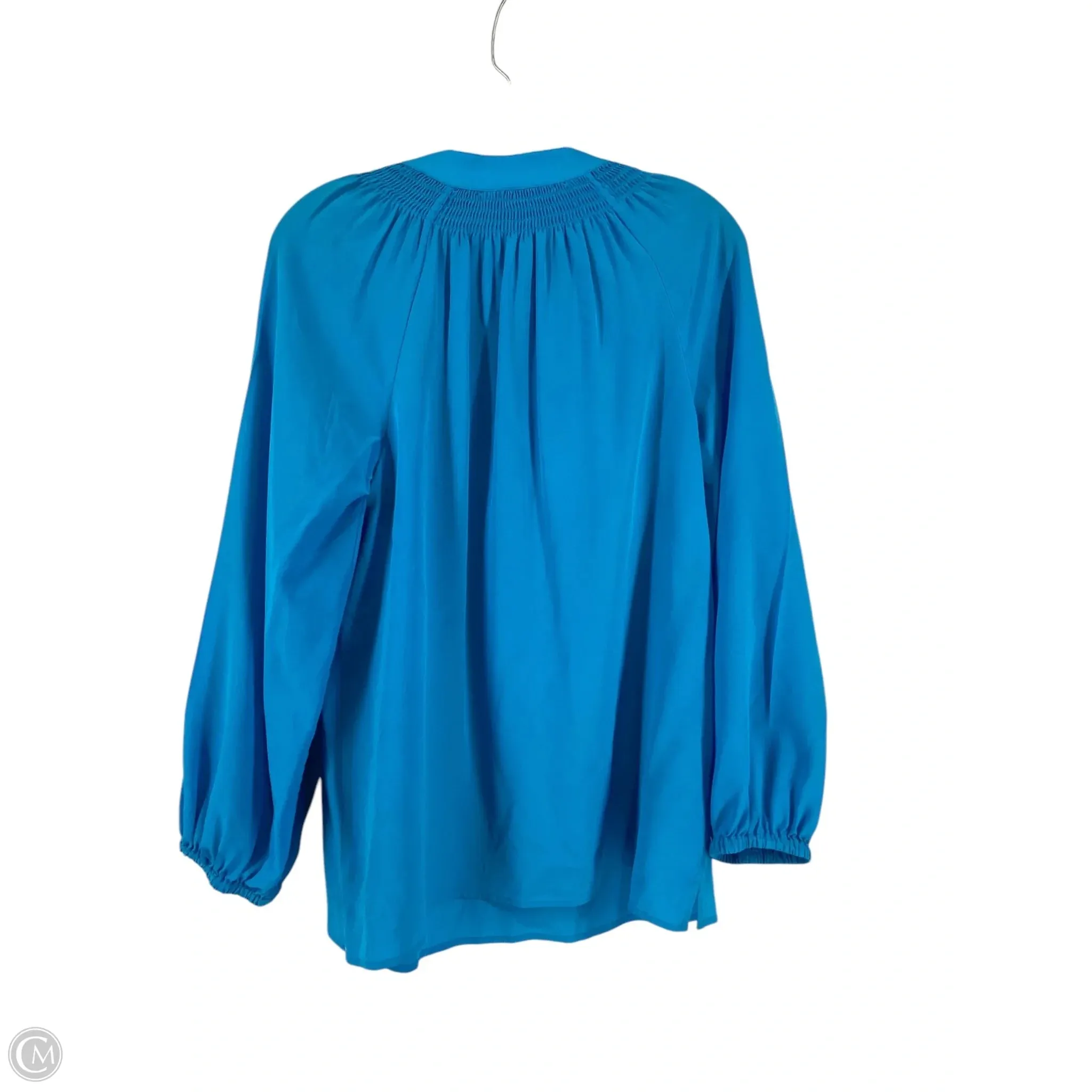 Top Short Sleeve Designer By Lilly Pulitzer In Blue, Size: S