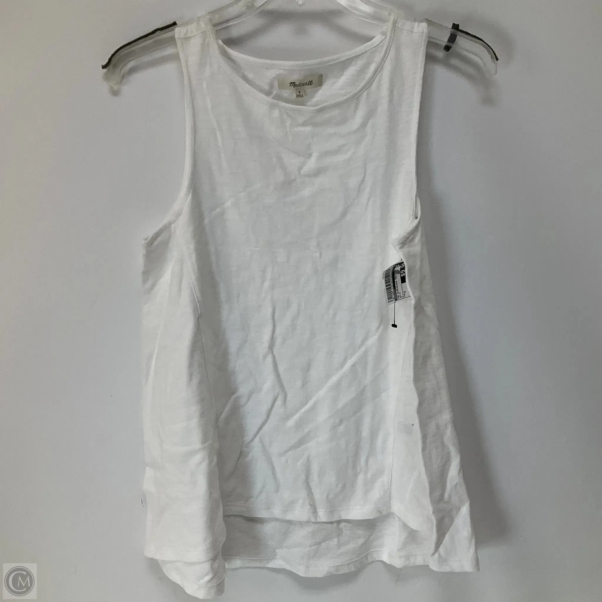 Top Sleeveless Basic By Madewell In White, Size: S