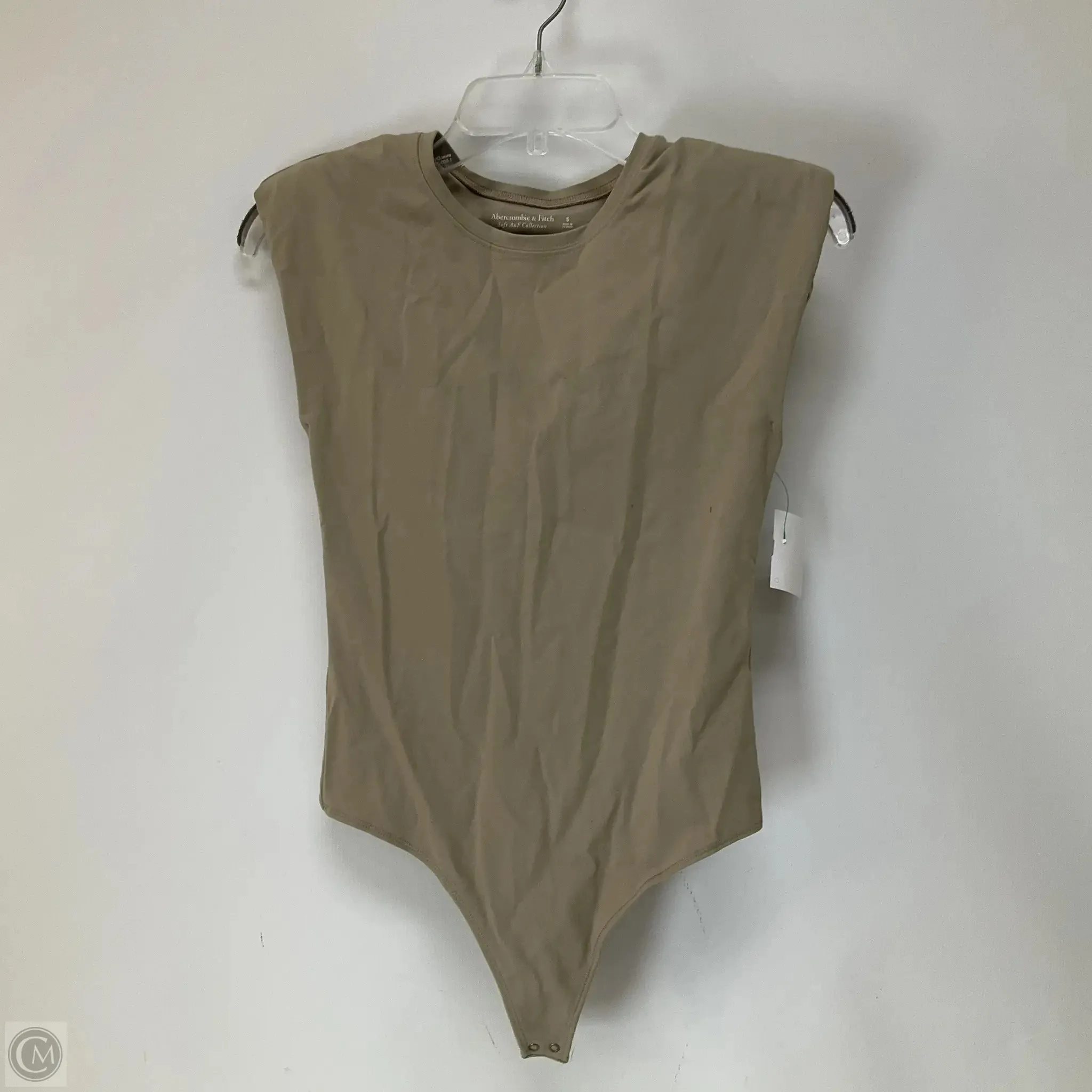 Top Sleeveless By Abercrombie And Fitch In Tan, Size: S