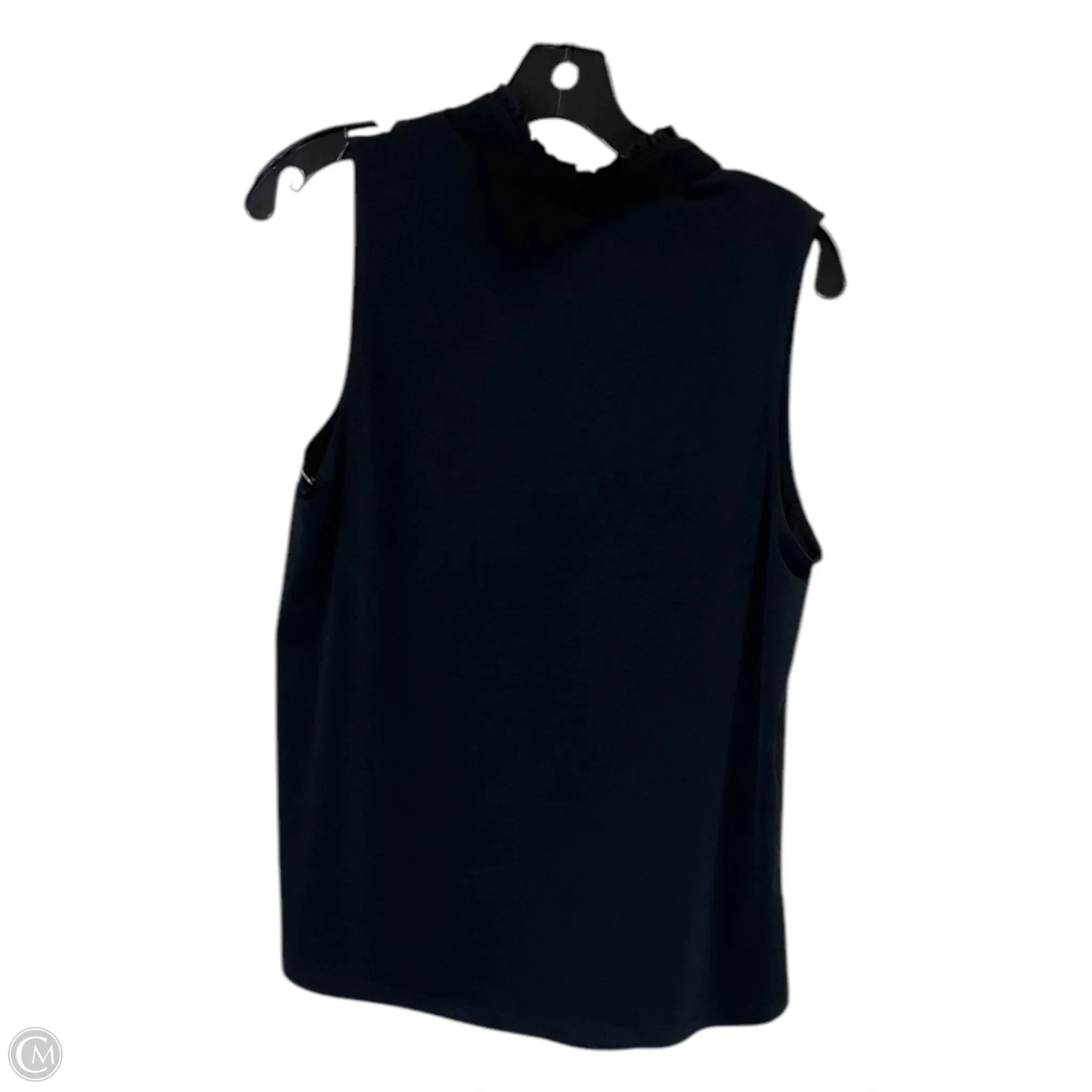 Top Sleeveless By Ann Taylor In Black, Size: M