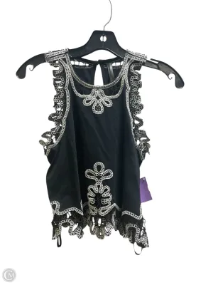 Top Sleeveless By Anthropologie In Black, Size: S