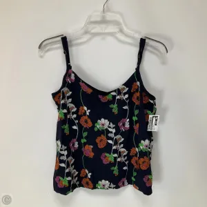 Top Sleeveless By Anthropologie In Floral Print, Size: S