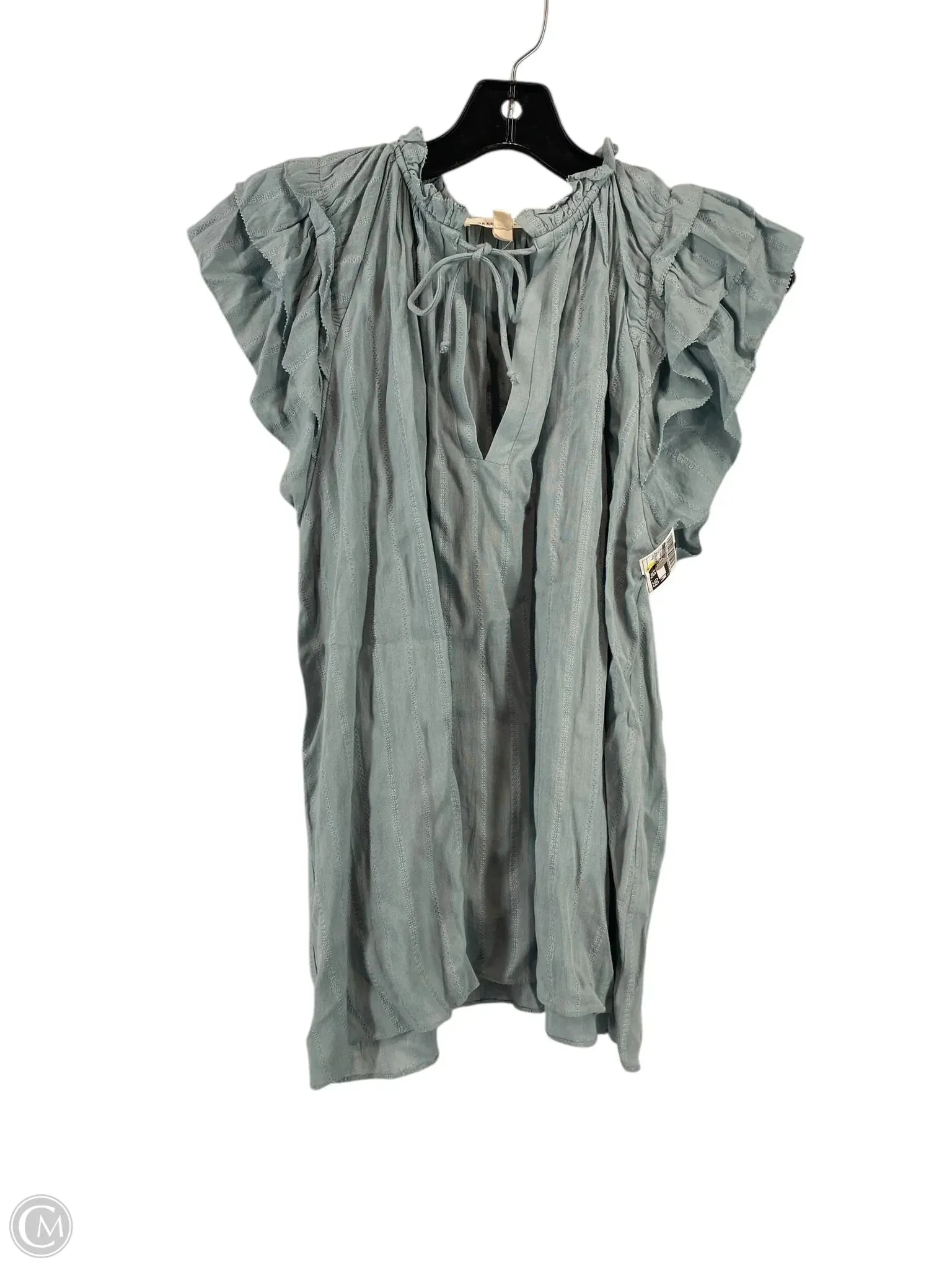 Top Sleeveless By Clothes Mentor In Teal, Size: M