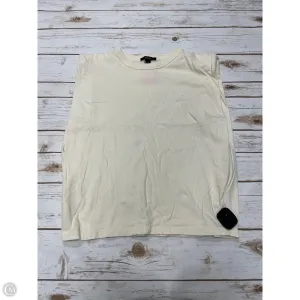 Top Sleeveless By Forever 21 In Cream, Size: S