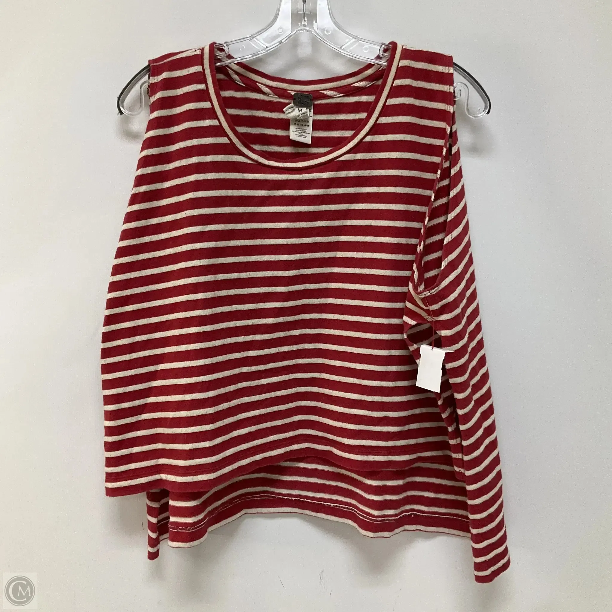Top Sleeveless By We The Free In Striped Pattern, Size: M