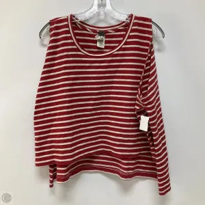 Top Sleeveless By We The Free In Striped Pattern, Size: M