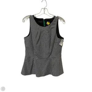 Top Sleeveless By White House Black Market In Black & White, Size: 10