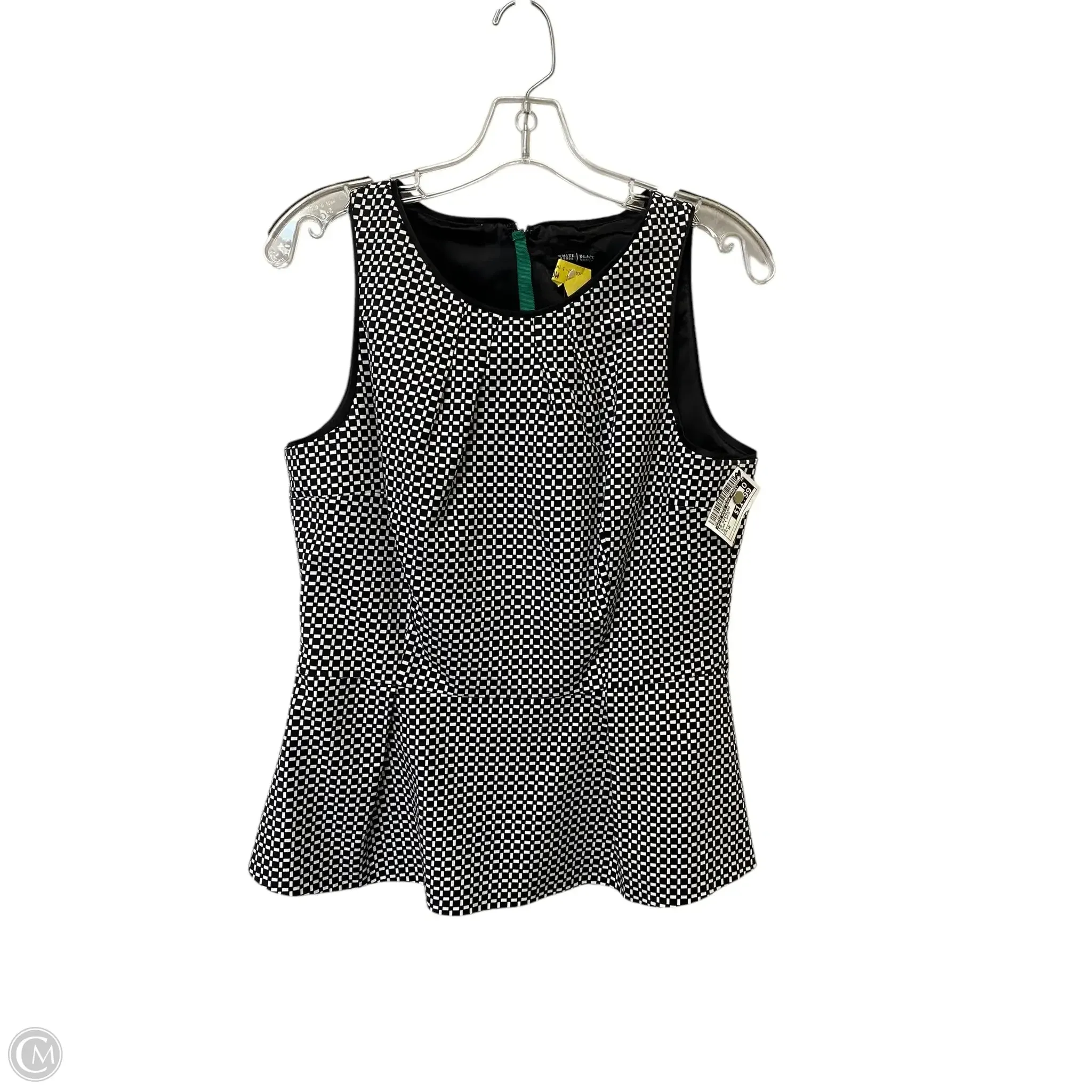 Top Sleeveless By White House Black Market In Black & White, Size: 10