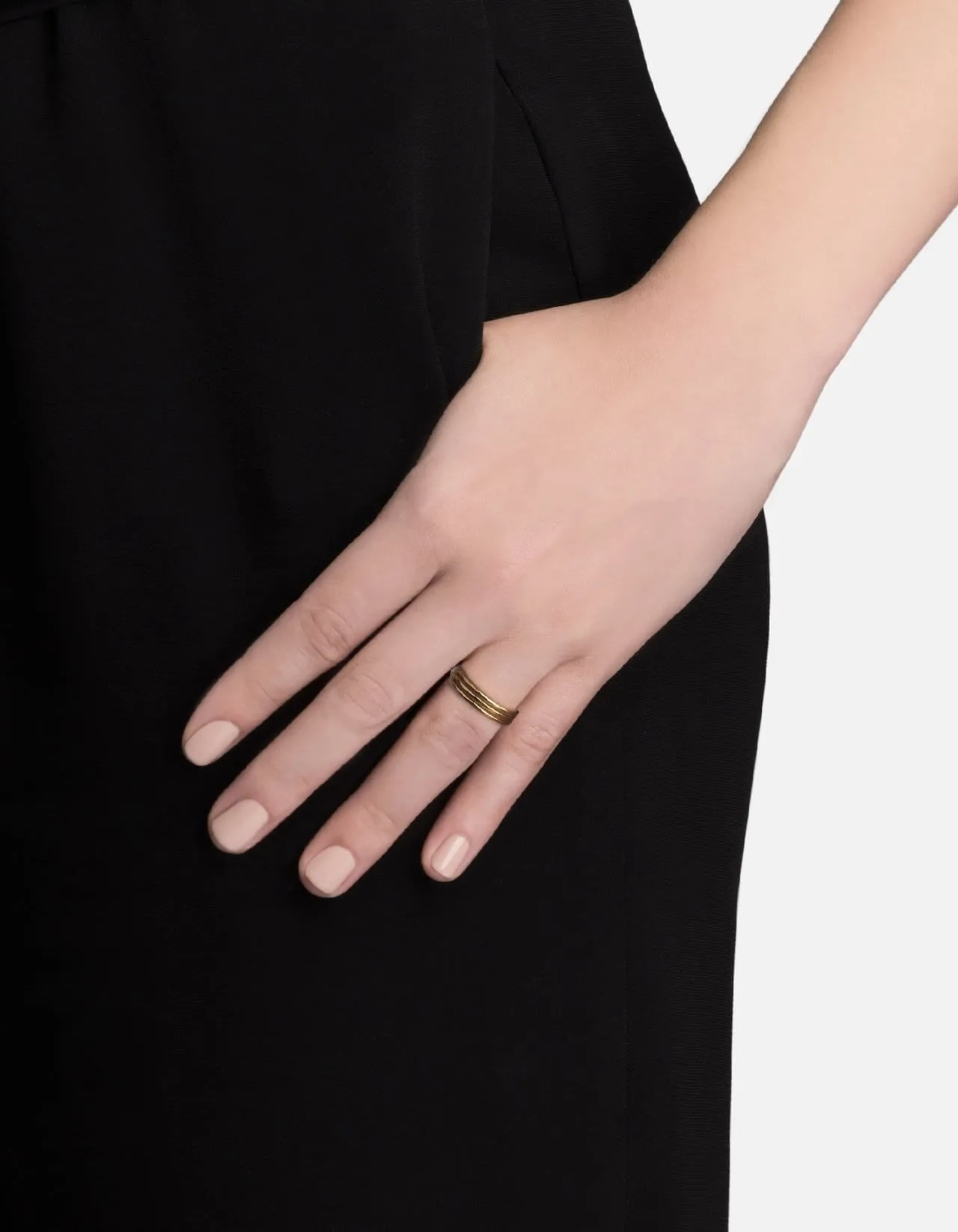 Trade Ring, Gold Vermeil