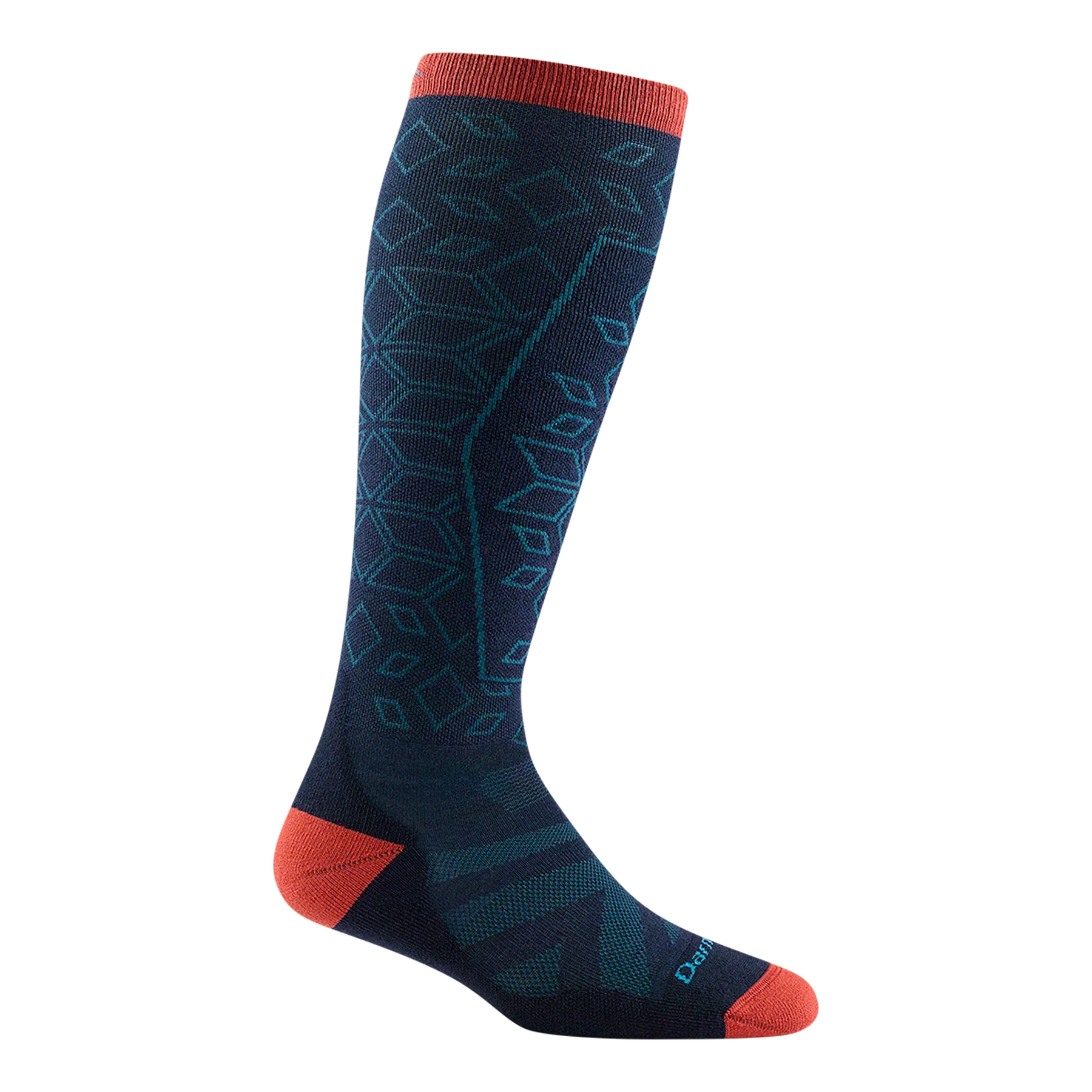 Traverse Over-the-Calf Lightweight Ski & Snowboard Sock w/ Cushion & Padded Shin (Women's) - D8022W