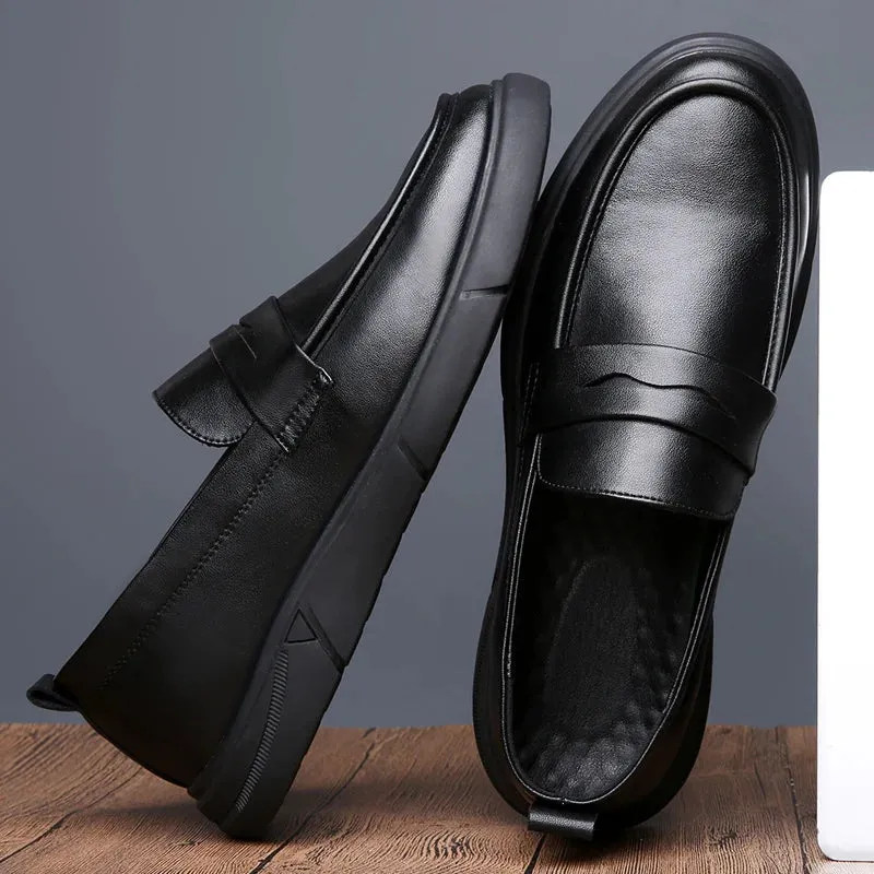 TrendStyle Herren Mokassins - Handgefertigte Leder Loafers für stilbewusste Männer