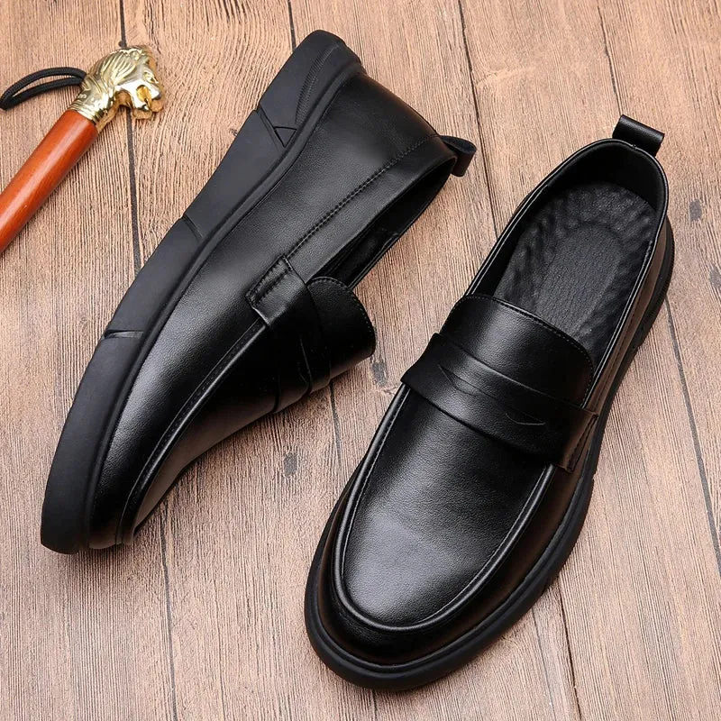 TrendStyle Herren Mokassins - Handgefertigte Leder Loafers für stilbewusste Männer