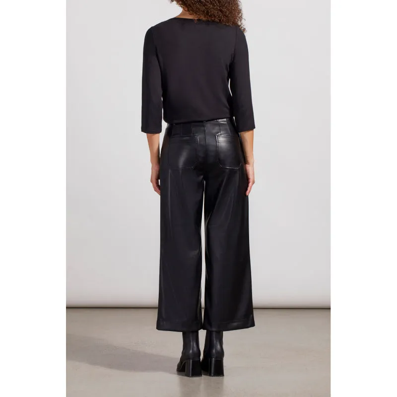 Tribal Brooke Hugging Wide Leg Pant with Button
