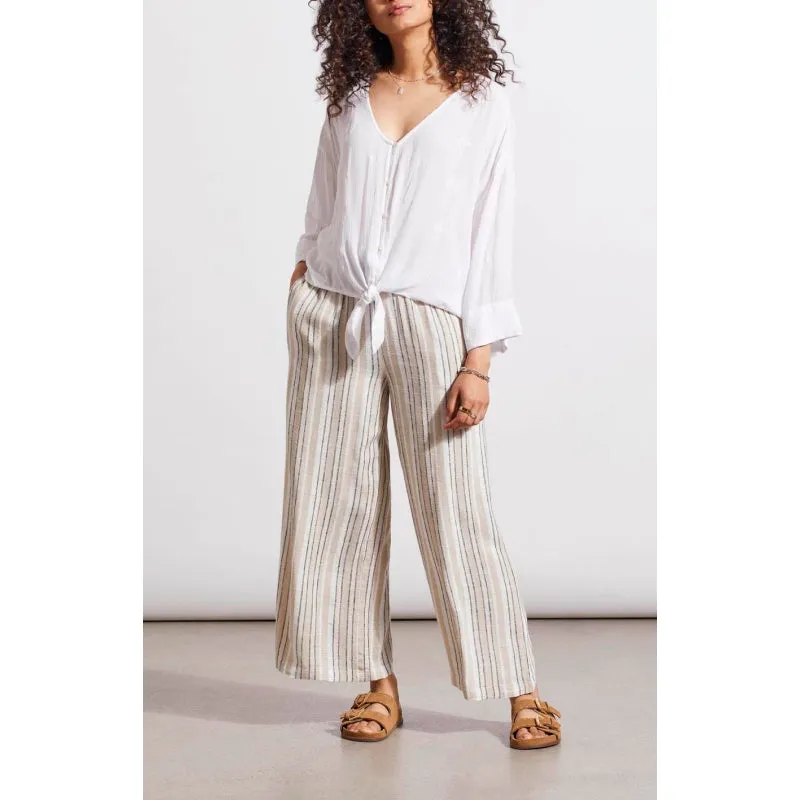 Tribal Button Front Kimono Blouse