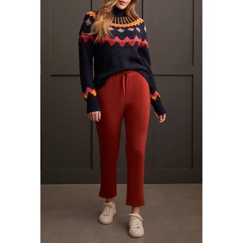 Tribal Long Sleeve Intarsia Sweater