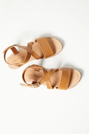 Tribal Sandal - Tan