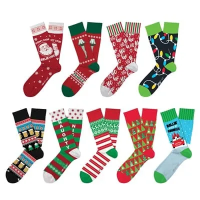 Two Left Feet Christmas Socks-Variants