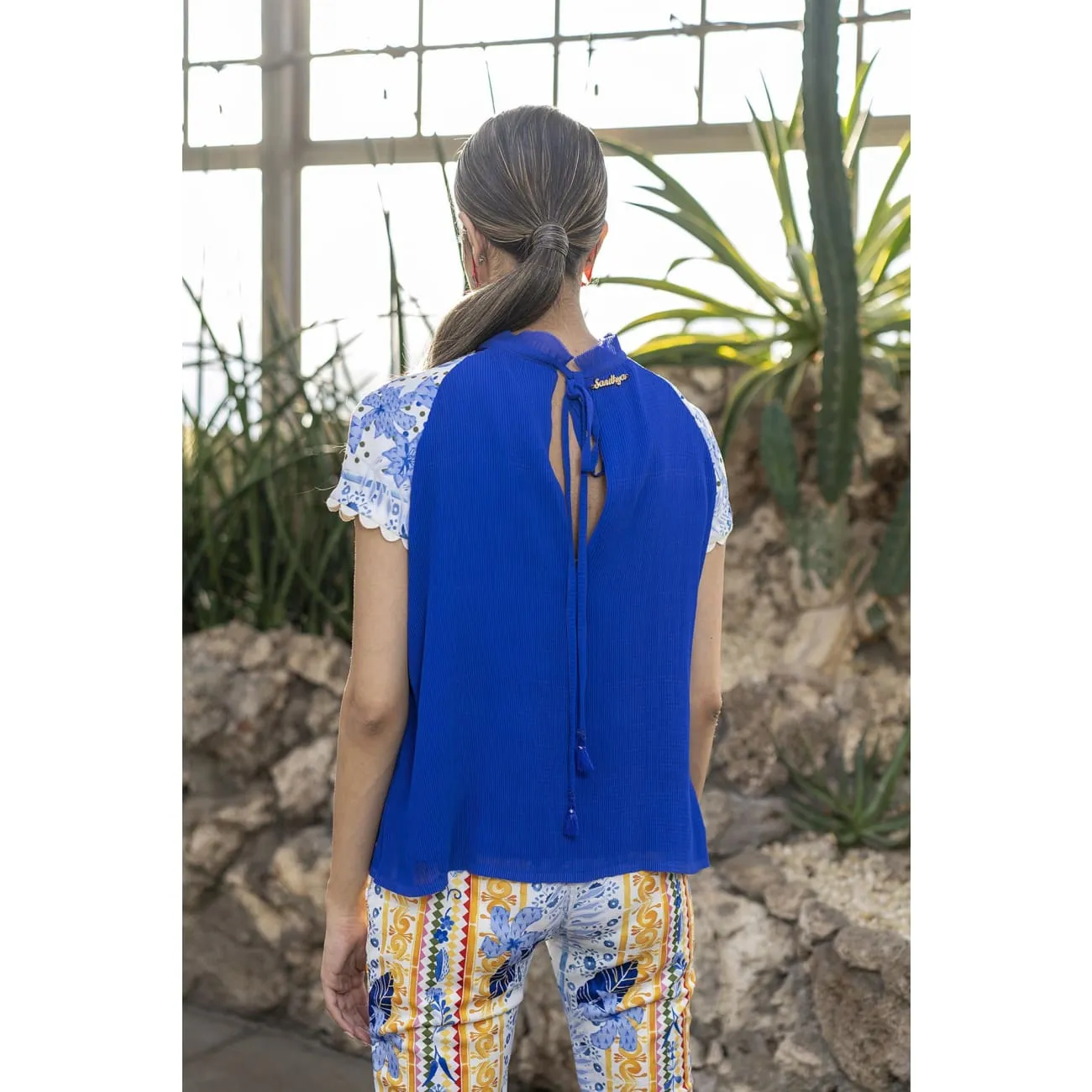 Ulla Blue Top