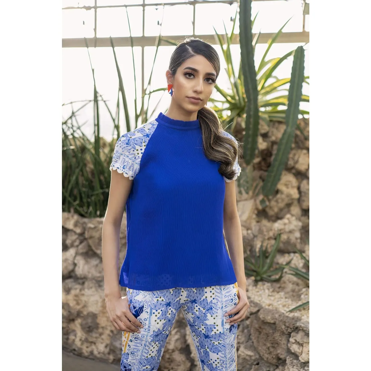 Ulla Blue Top