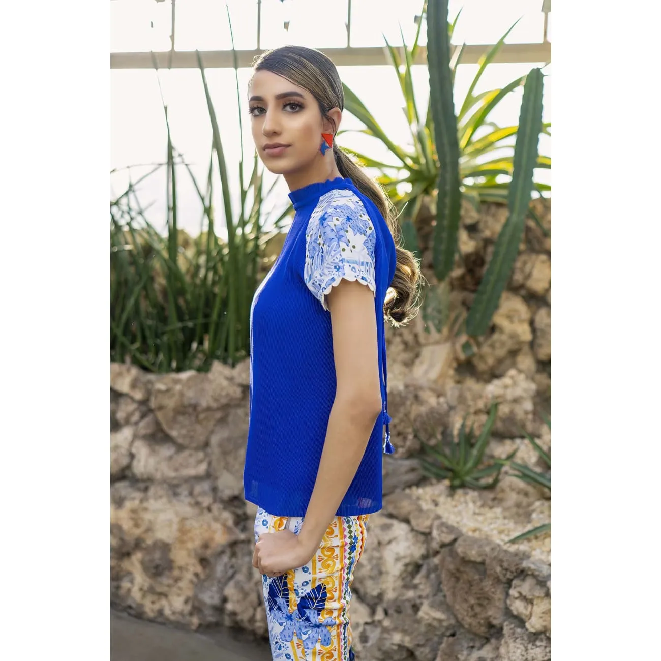 Ulla Blue Top