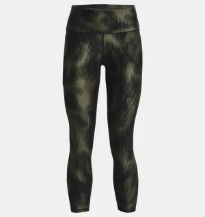 Under Armour Women's HeatGear® Armour No-Slip Waistband Printed Ankle Leggings