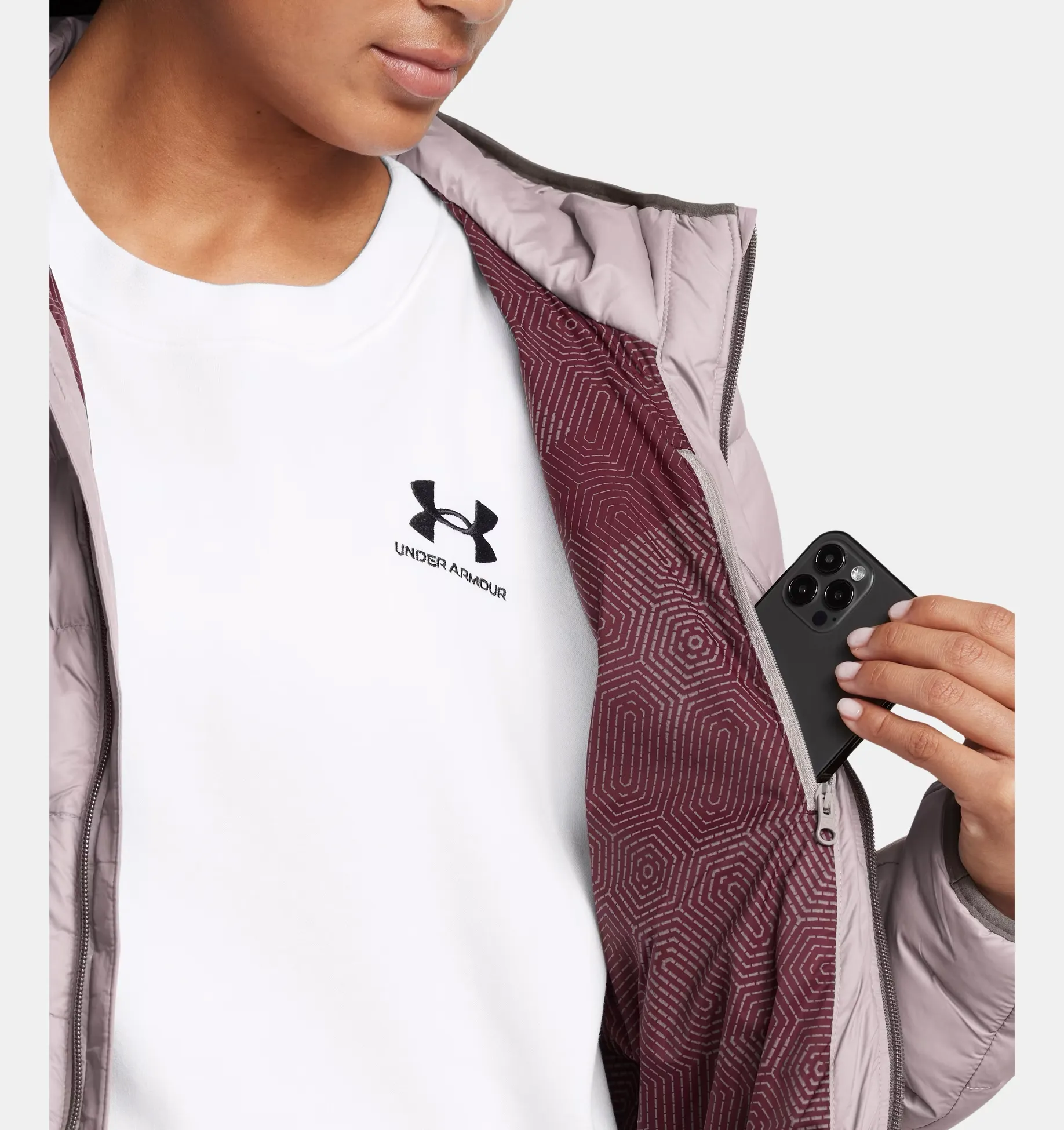 Under Armour Women's UA Legend Down Hooded Jacket