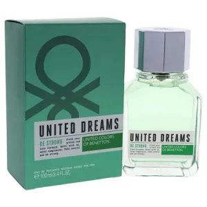 UNITED COLORS OF BENETTON UNITED DREAMS BE STRONG - PERFUME FOR MEN,  - EDT SPRAY 100 ML