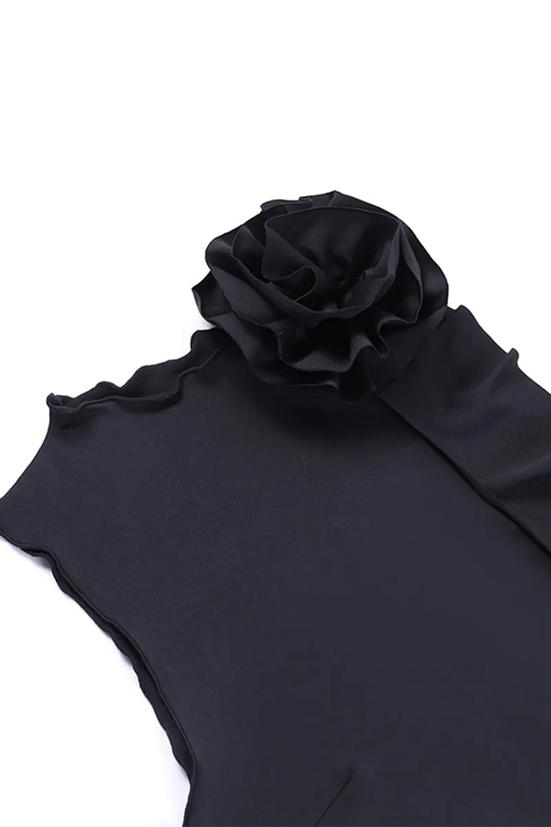 UR3177 Ruffled Rose Skirt Set