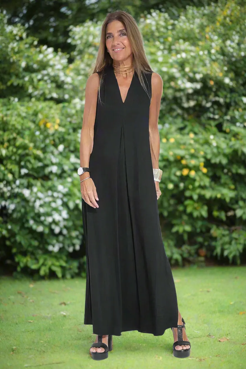 Vania® | Luxurious long dress with matching cardigan