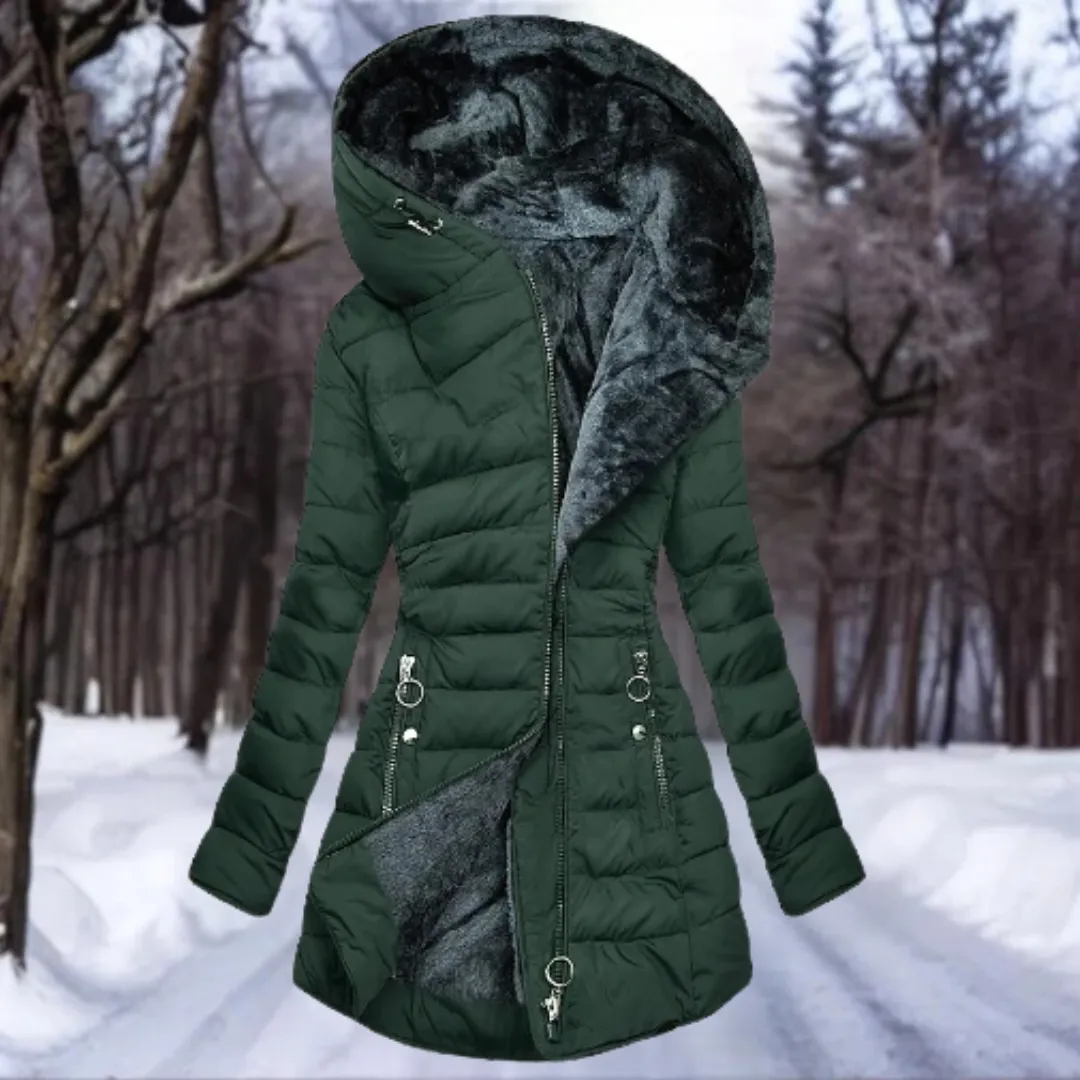 Vela | Warm Plush Coat for Women