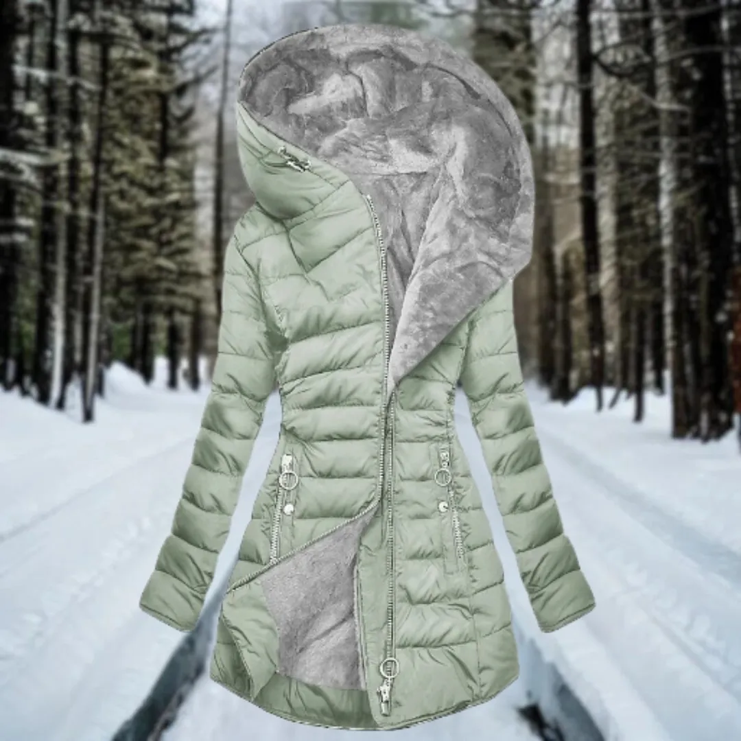 Vela | Warm Plush Coat for Women