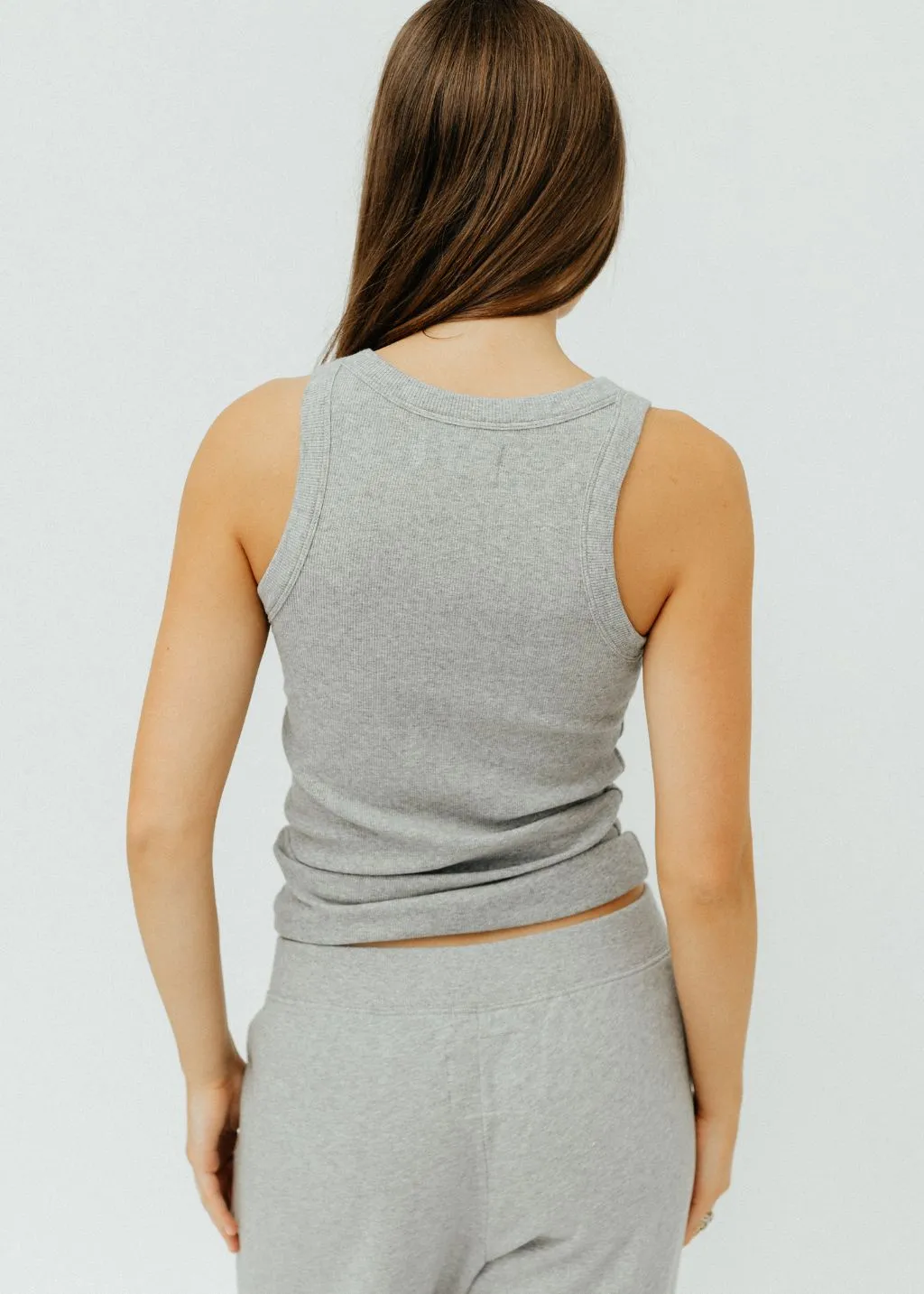 Velvet Cruz Tank in Heather Grey