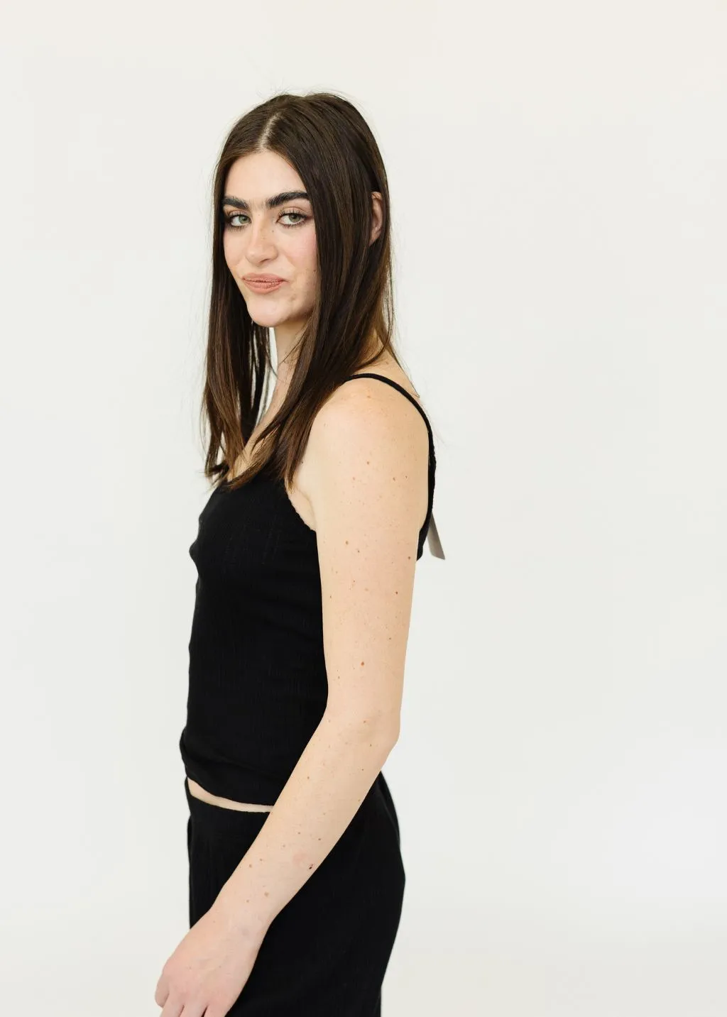 Velvet Iniku Tank in Black
