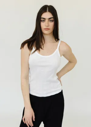 Velvet Iniku Tank in White