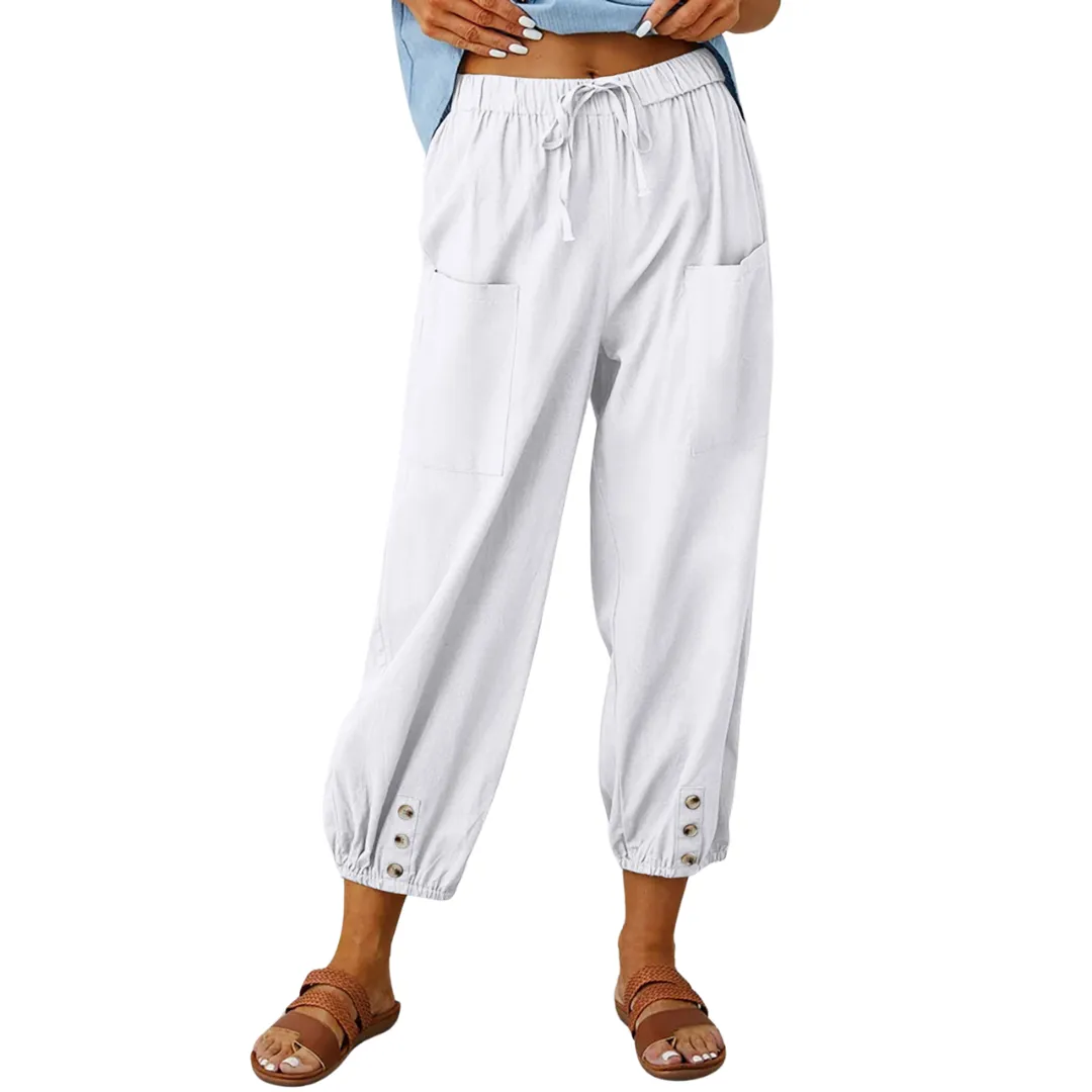Vera® | Chic Loose Linen Pants For Summer