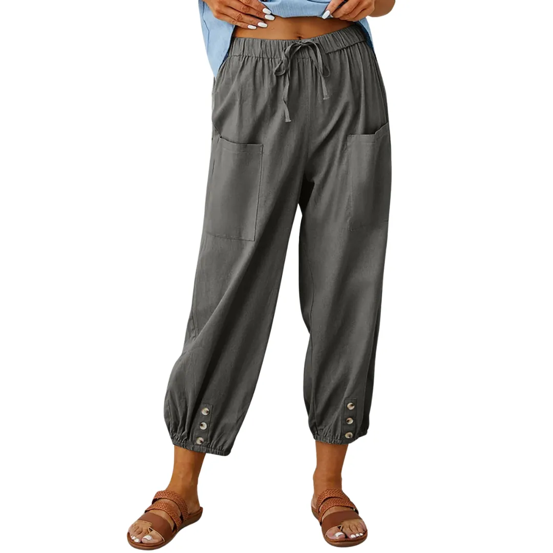 Vera® | Chic Loose Linen Pants For Summer