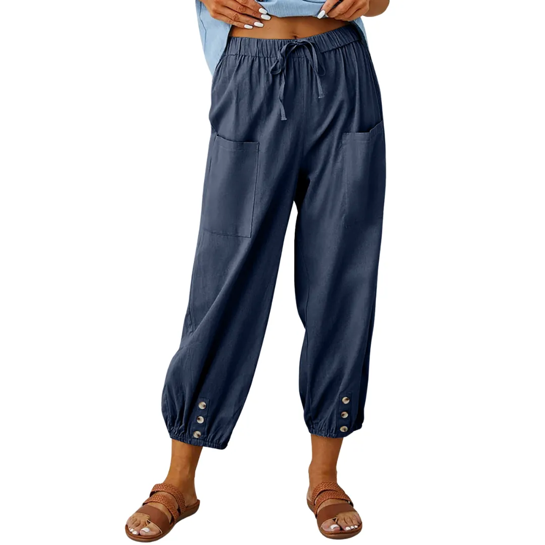 Vera® | Chic Loose Linen Pants For Summer