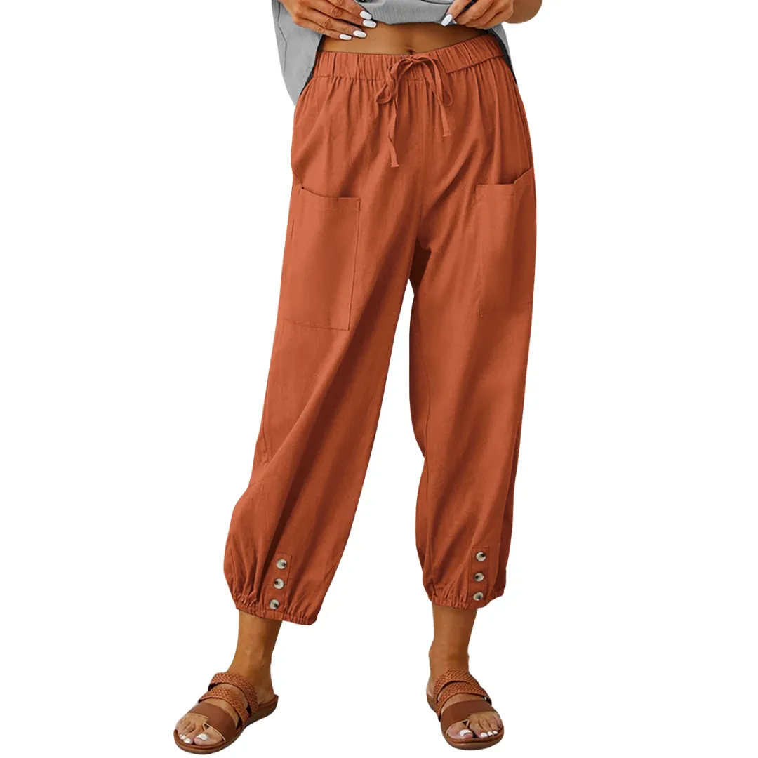 Vera® | Chic Loose Linen Pants For Summer