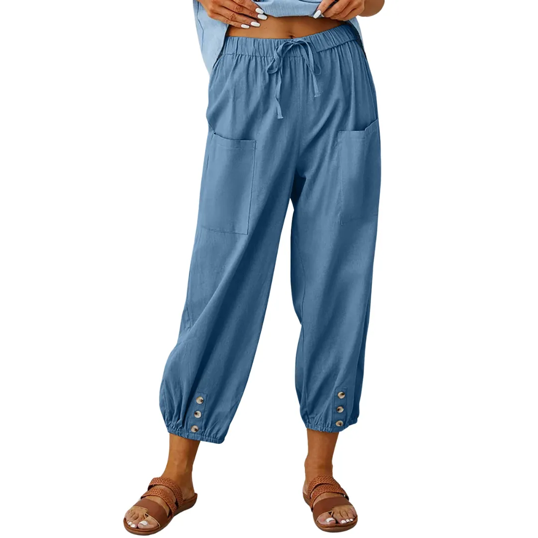 Vera® | Chic Loose Linen Pants For Summer